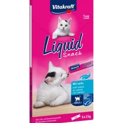 Vitakraft Friandises^Friandise liquide Cat 11x6 pièces au saumon 66x15 g