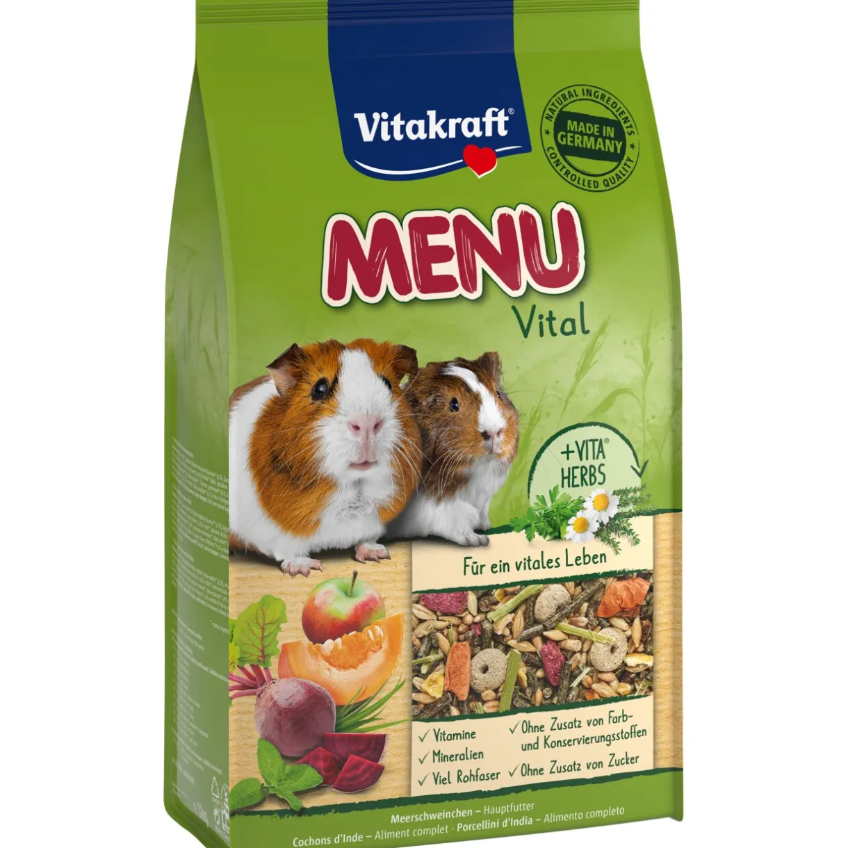 Vitakraft Nourriture Principale|Cochons D’Inde^MENU Vital cochon d’Inde 1 000 kg