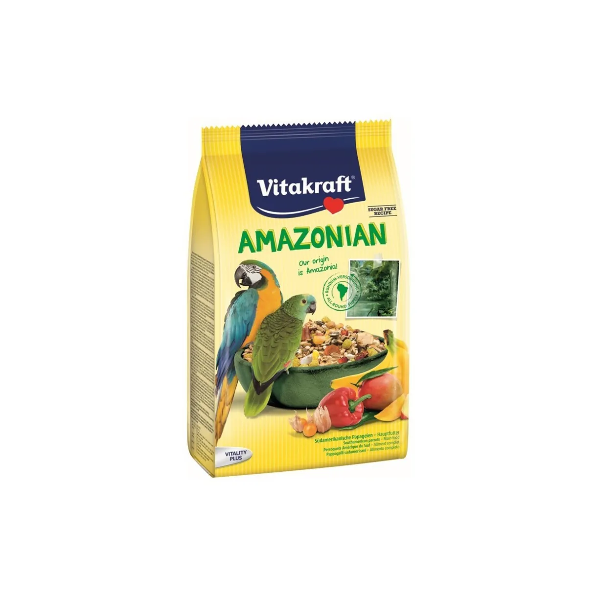 Vitakraft Nourriture Principale^Nourriture d’origine Amazonian Amazones 750 g 750 g