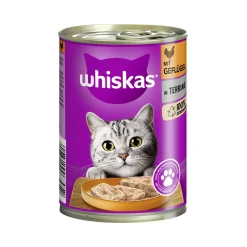 Whiskas Nourriture Humide^Adult 1+ Terrine 12 x 400 g Volaille
