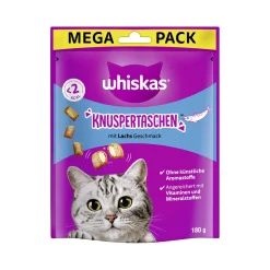Whiskas Friandises^Croquants Mega Pack poulet et fromage 180 g Saumon