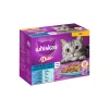 Whiskas Nourriture Humide^Duo Multipack Ocean Delights en gelée 12 x 85 g