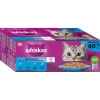 Whiskas Nourriture Humide^Mega Pack 7+ sélection de poisson en gelée 40 x 85 g
