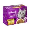 Whiskas Nourriture Humide^nourriture humide pour chat adulte, multipack, 1+ sélection de volaille, en sauce 12x85 g