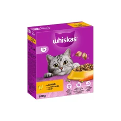 Whiskas Croquettes Pour Chat^Nourriture sèche 1+ Adult 800 g