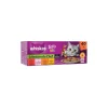 Whiskas Nourriture Humide^Tasty Mix Sachets Fraîcheur Sélection Du Chef En Sauce Pour Chat Adulte 4 Variétés 40 x 85g