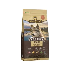 WOLFSBLUT Croquettes^Wild Duck Croquettes pour Chien Senior 12,5 kg
