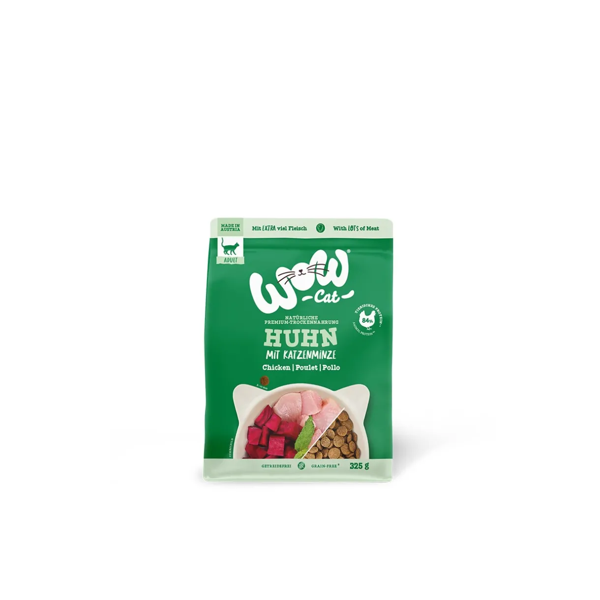 WOW Croquettes Pour Chat^Cat Adult Poulet 325 g