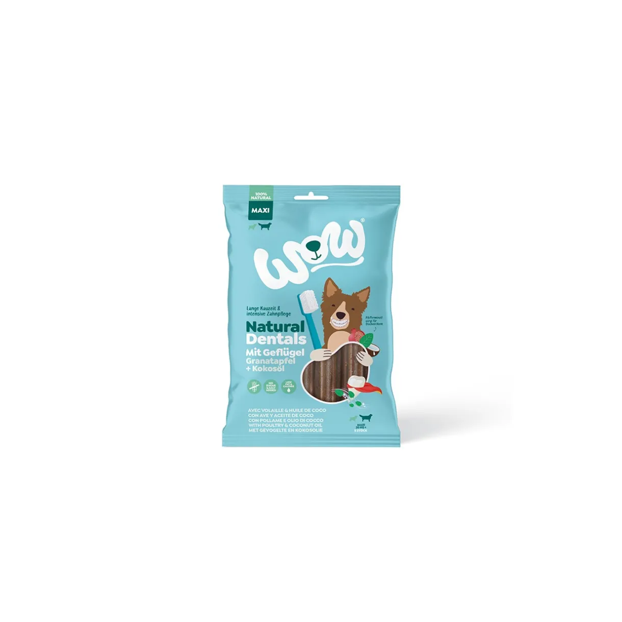 WOW Friandises^Natural Dentals MAXI 275 g